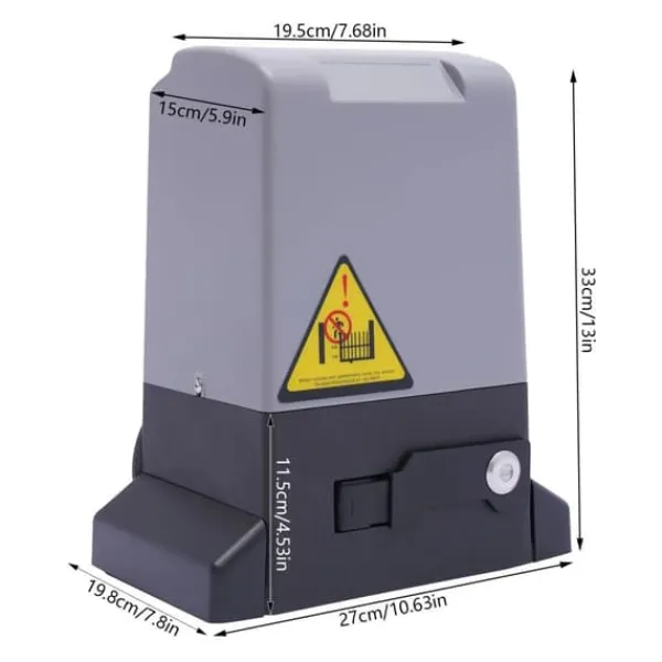 Sale Skjutportöppnare, fjärrkontroll, säkerhetsfunktioner,550W Skjul, Garage & Carports
