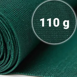 Discount Skuggnät 1,5x50m 110 g/m2 + 50 klämmor gröna Markduk & Fiberduk