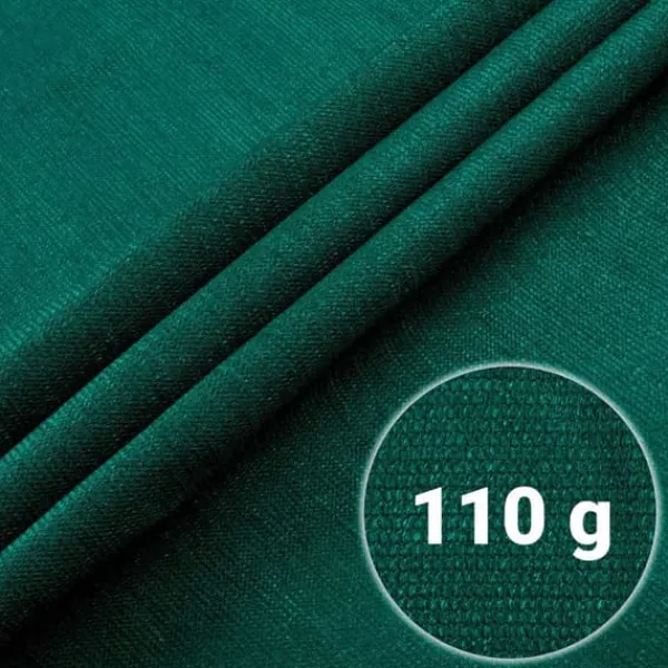 Discount Skuggnät 1,5x50m 110 g/m2 + 50 klämmor gröna Markduk & Fiberduk