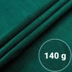 Skuggnät 1,5x50m 140g/m2 + 50 klämmor gröna