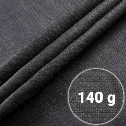 Hot Skuggnät 1,2x25m 140g/m2 + 50 klämmor grå Markduk & Fiberduk
