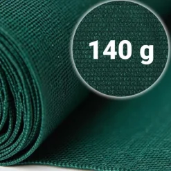 Skuggnät 1,5x25m 140g/m2 + 50 klämmor gröna Markduk & Fiberduk