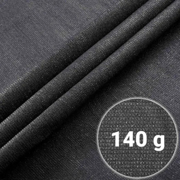 Online Skuggnät 1,5x25m 140g/m2 + 50 klämmor grå Markduk & Fiberduk