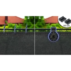 Online Skuggnät 1,5x25m 140g/m2 + 50 klämmor grå Markduk & Fiberduk