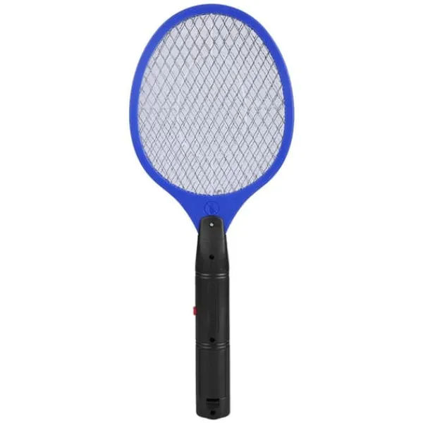 Discount Sladdlös Batteridriven Elektrisk Flugmygg Smälla Bug Zapper Racket Insektdödare Blå Flugsmällor