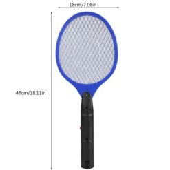 Discount Sladdlös Batteridriven Elektrisk Flugmygg Smälla Bug Zapper Racket Insektdödare Blå Flugsmällor