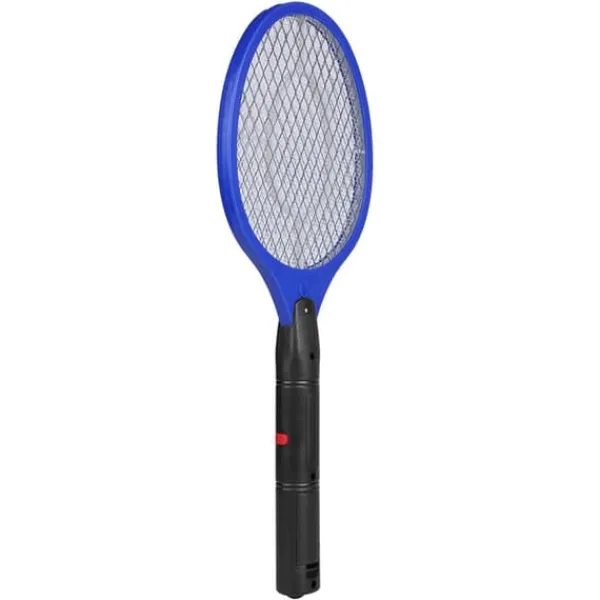 Discount Sladdlös Batteridriven Elektrisk Flugmygg Smälla Bug Zapper Racket Insektdödare Blå Flugsmällor