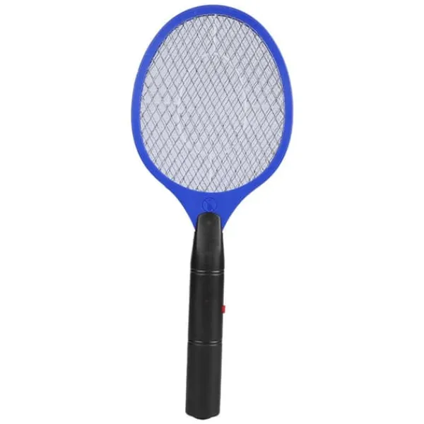 Discount Sladdlös Batteridriven Elektrisk Flugmygg Smälla Bug Zapper Racket Insektdödare Blå Flugsmällor