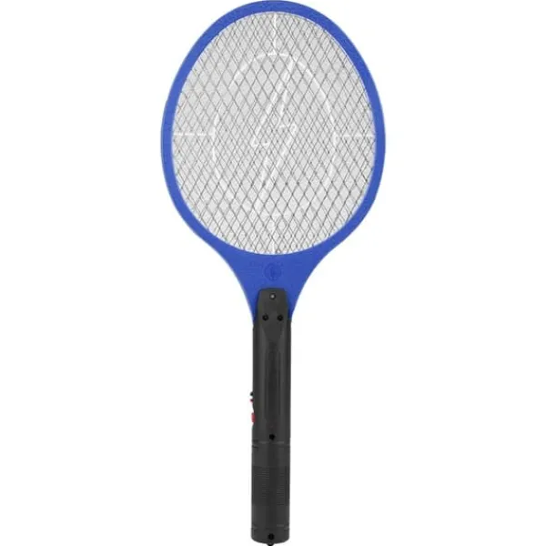 New Sladdlös Uppladdningsbar Elektrisk Flugmygg Smälla Bug Zapper Racket Insektdödare Blå Flugsmällor