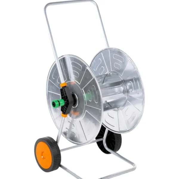 Online Slangvagn för 110 m 1/2" eller 80 m 3/4" stålslang Bevattning