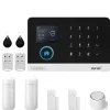 Smart Hem Larm System, Trådlös Anslutning, Kompatibel med Smart Life,B-2G, EU-kontakt