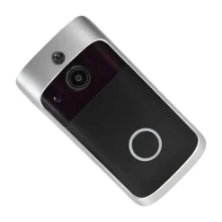 Smart WiFi videodörrklocka - enkel installation, 720P nattseende, trådlös rörelsedetektion - perfekt för hemsäkerhet