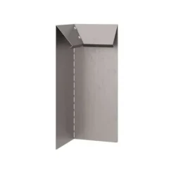 Best Snigelavvisande grill i Corten-stål - - Paket med 4 - 10x10x25 cm - Rost - Utomhus - Hållbar Skadedjursfällor