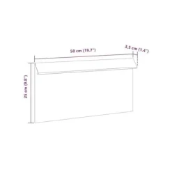 vidaXL Snigelbarriärer i rostfritt stål - - Set om 4 - Silver - 50x3,5x25 cm - Hållbar - Utomhus