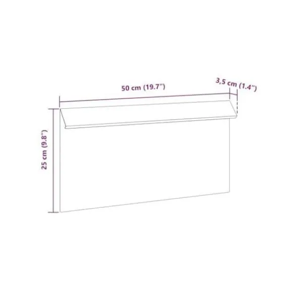 vidaXL Snigelbarriärer i rostfritt stål - - Set om 4 - Silver - 50x3,5x25 cm - Hållbar - Utomhus