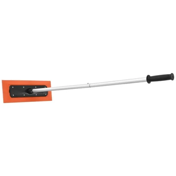 Snöraka för biltak - Snöskrapa med skumblad - 1,2 m Längd - 45 cm Repfritt Skumblad - Halkfritt Handtag - Lätt - Löv- och Skräpborttagning