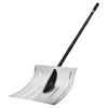 Outlet Snöskyffel - Snöskovel 40 cm - Aluminiumlegering - Halkfritt Grepp - Lätt - Avtagbart Skaft - Stor Kapacitet - För Uppfart Snöborttagning