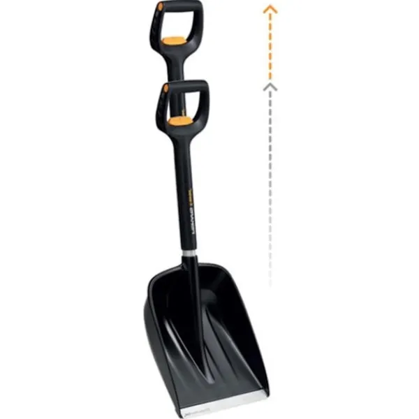 Fiskars Snöskyffel X-Series Bil Teleskopisk, 98,7 cm x 29 cm, polymer - A - Som ny