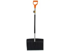 New Snöskyffel med metallhandtag - svart / TEGER (pack om 15) Snöborttagning