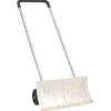 vidaXL Snöskyffel med utdragbart handtag silver 61 cm stålblad
