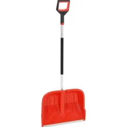 Sale Snöskyffel röd 136 cm aluminium Snöborttagning
