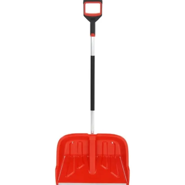 Sale Snöskyffel röd 136 cm aluminium Snöborttagning