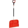 Outlet Snöskyffel röd 136 cm aluminium Snöborttagning