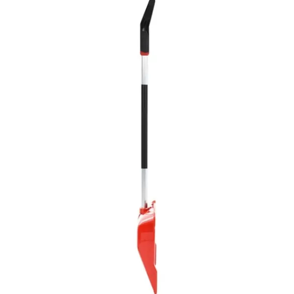 Outlet Snöskyffel röd 136 cm aluminium Snöborttagning