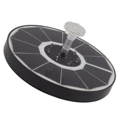 Clearance Solar fontänljus med 8 munstycken 3,5W 900mAh Färgstarka kraftfulla solfågelbadfontäner för fågelbadträdgård Genomskinligt munstycke Fontäner & Dammar