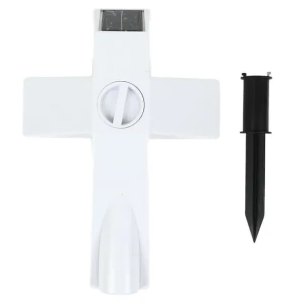 Discount Solar LED Cross Lights for Graveside Memorial - Garden Grave Marker Decor Trädgårdsprydnader