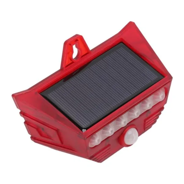 Best Solar Motion Sensor Larm Siren med fjärrkontroll för Home Yard Outdoor Säkerhetslampor