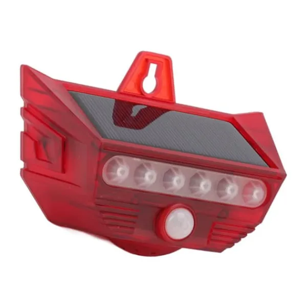 Best Solar Motion Sensor Larm Siren med fjärrkontroll för Home Yard Outdoor Säkerhetslampor