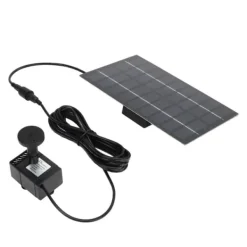 Online Solar Pond Pump Kit med Anti-Clogging Mesh - Enkel montering, 9V 1,8W, för trädgårdspooldekoration Fontäner & Dammar