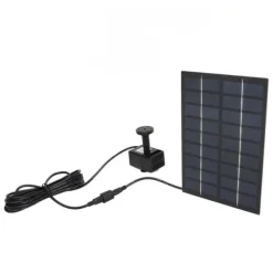 Online Solar Pond Pump Kit med Anti-Clogging Mesh - Enkel montering, 9V 1,8W, för trädgårdspooldekoration Fontäner & Dammar