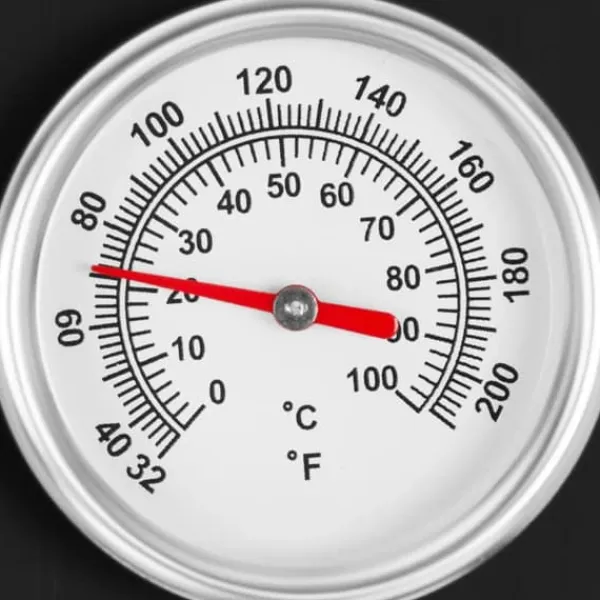 Solar turist trädgård dusch med en termometer och en 35-liters tank