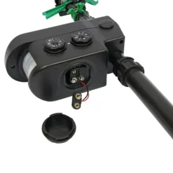 New Solardriven djurskrämma - Rörelsesensor vattenspridare - Automatisk - Timer 10/20/30 min - 3–8 bar - För kranvatten - 4 batterier - Svart Insektsmedel & Djuravvisande Medel