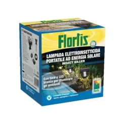 New SOLARDRIVEN INSEKTDRAPANDE LAMP FLORTIS Insektsmedel & Djuravvisande Medel