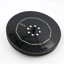 Solcellsfontän Vattenfontän med batteri 16 cm