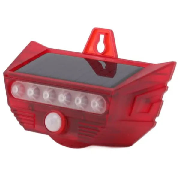 Sale Soldriven utomhusrörelsesensorlarm med fjärrkontroll och USB-laddning Säkerhetslampor
