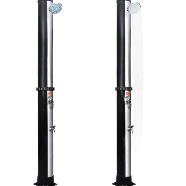 vidaXL Soldusch med duschhuvud och kran 40 L