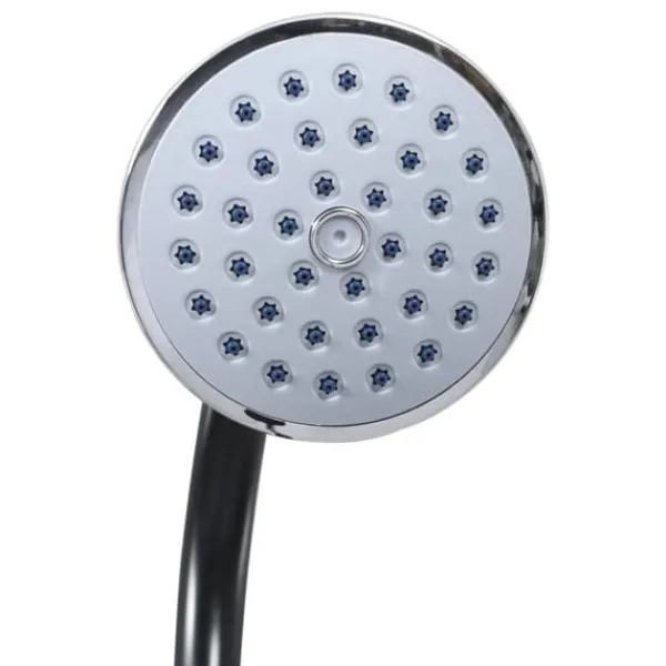 New Soldusch med solenergi - Praktisk utomhusdusch | Färg: Svart | Storlek: 215 cm | Kapacitet: 8 L Spa & Utomhusbad