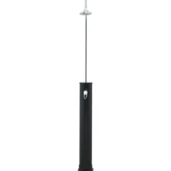 Soldusch med solenergi - Utedusch i rostfritt stål | Färg: Svart | Storlek: 214 cm | Volym: 20 L