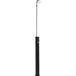 vidaXL Soldusch svart 215 cm 8 L