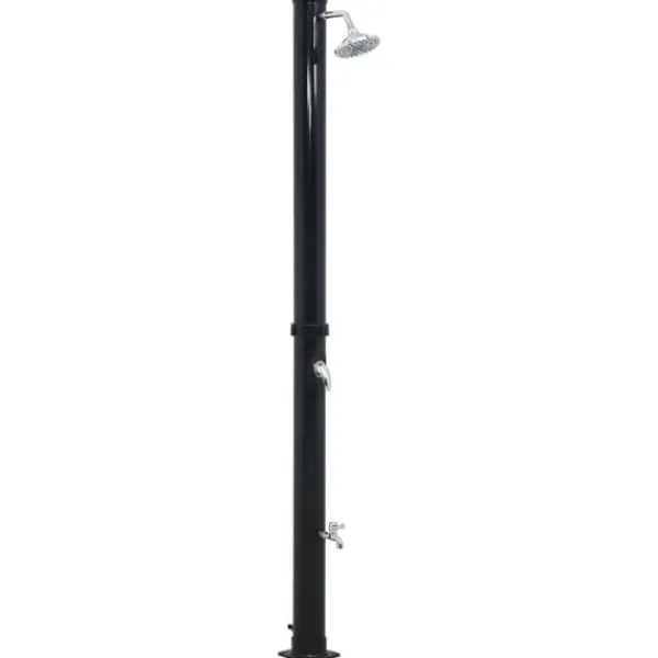 vidaXL Soldusch svart 220 cm 20 L