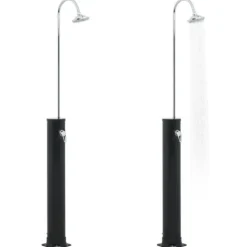 Discount Soldusch svart 214 cm 20 L Spa & Utomhusbad