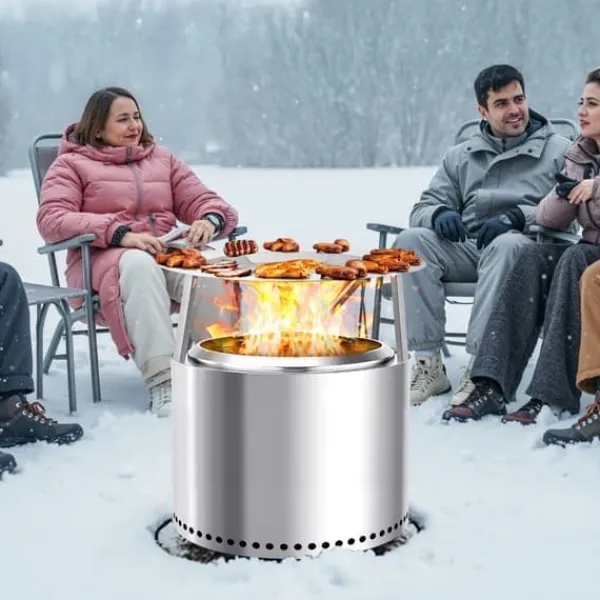 Solo-Spis Yukon 685.8mm, Eldstadsvärmeavvisare, Rostfritt Stål