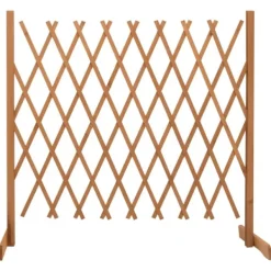 Online Spaljéstaket orange 180x100 cm massivt granträ Valvbågar, Spaljéer, Bersåer & Pergolor