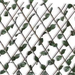 Online Spaljéstaket pil 5 st med konstlöv 180x90 cm Valvbågar, Spaljéer, Bersåer & Pergolor