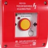 Spamel Manuell brandskyddsbrytare PWP1 (1NO och 1NC) med CNBOP-certifikat - 2LED grön/röd 24VDC