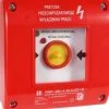 Outlet Spamel Manuell brandskyddsbrytare PWP1 (1NC) med hammare och CNBOP-certifiering - 2LED grön/röd 230V Brandlarm